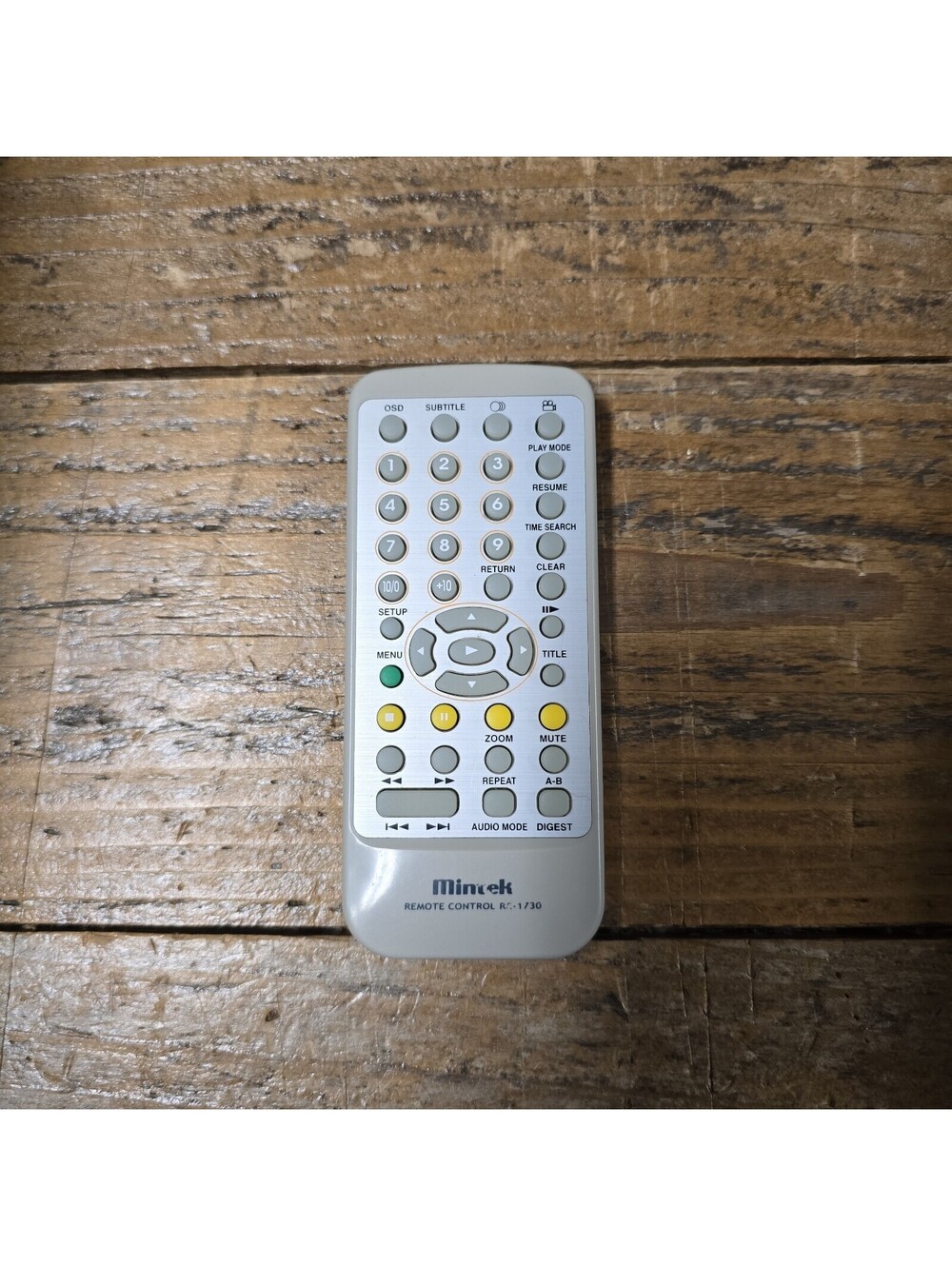 Mintek RC-1730 Remote Control DVD Player MDP1730 1770 & DVD5830